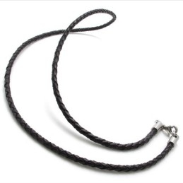 Collar De Titanio Marrón De 20 Pulgadas