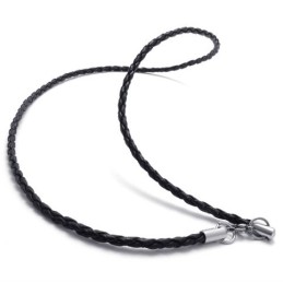 Collar De Titanio Negro De 20 Pulgadas