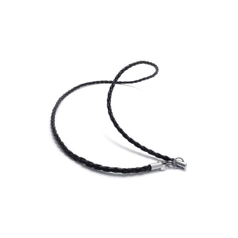 Collar De Titanio Negro De 20 Pulgadas Collar De Titanio Negro De 20 Pulgadas