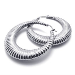 Pendientes De Titanio Con Forma De Anillo