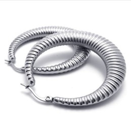 Pendientes De Titanio Con Forma De Anillo