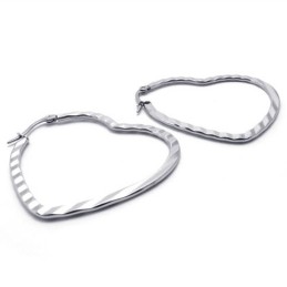 Pendientes De Titanio Con Forma De Corazón