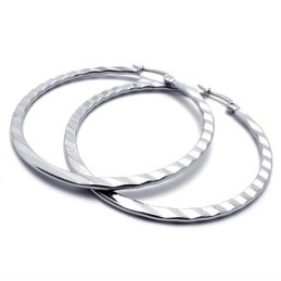 Pendientes De Titanio Con Forma De Anillo