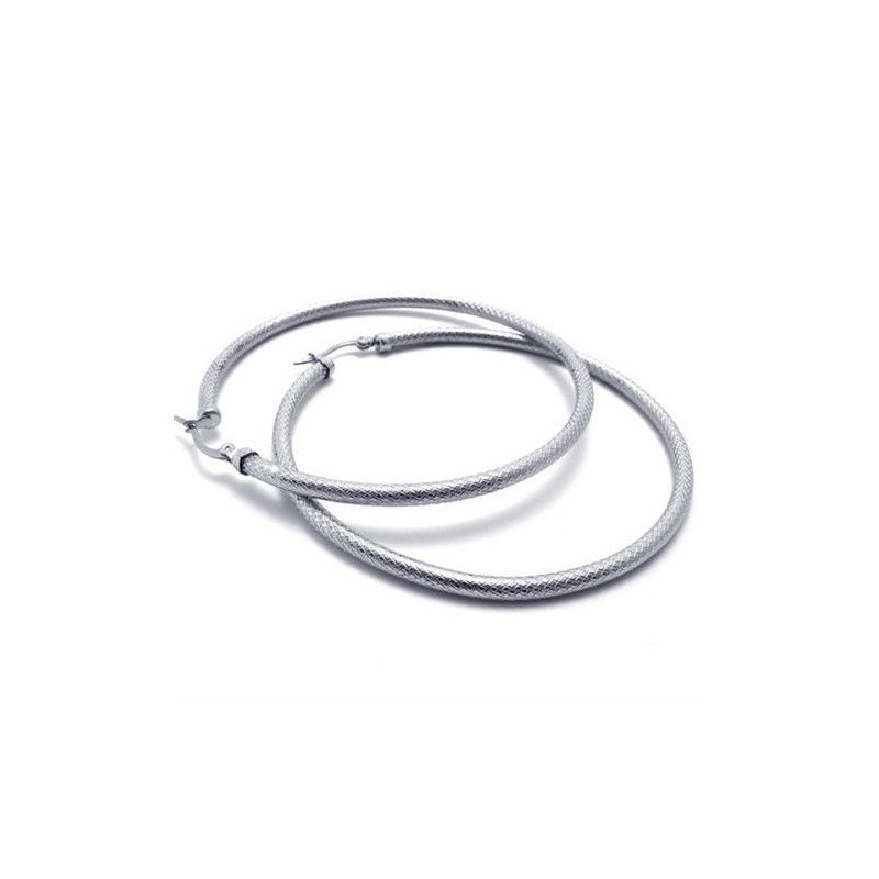 Pendientes De Titanio Con Forma De Anillo Pendientes De Titanio Con Forma De Anillo