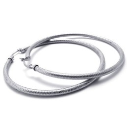 Pendientes De Titanio Con Forma De Anillo