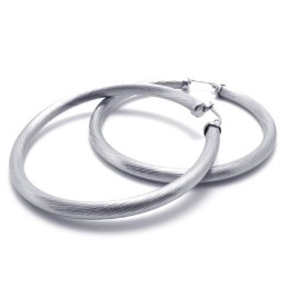 Pendientes De Titanio Con Forma De Anillo
