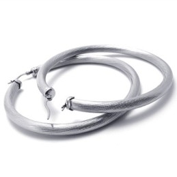 Pendientes De Titanio Con Forma De Anillo