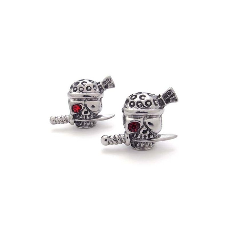 Pendientes De Titanio Con Calavera Pendientes De Titanio Con Calavera