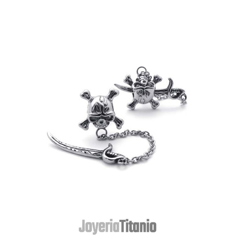 Pendientes De Titanio Con Forma De Espada Pendientes De Titanio Con Forma De Espada