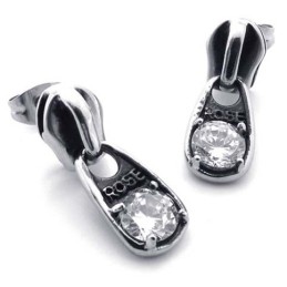 Pendientes De Titanio Y Diamantes
