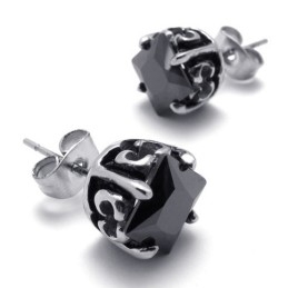 Pendientes De Titanio Y Diamantes