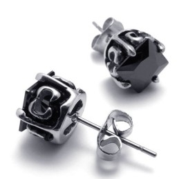 Pendientes De Titanio Y Diamantes