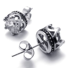 Pendientes De Titanio Y Diamantes