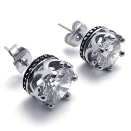 Pendientes De Titanio Y Diamantes