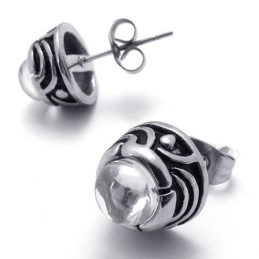 Pendientes De Titanio Y Diamantes