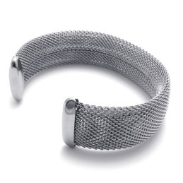 Pulsera Grande De Titanio Cables