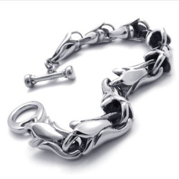 Pulsera De Titanio De 9,1 Pulgadas