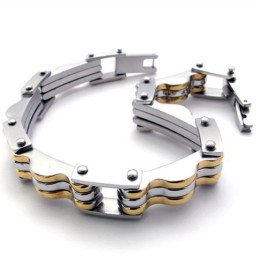Pulsera De Titanio Para Amantes De 9,1 Pulgadas