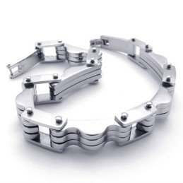 Pulsera De Titanio Para Amantes De 9,1 Pulgadas