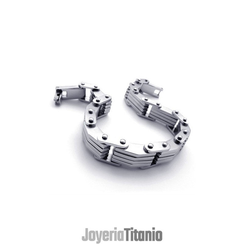 Pulsera De Titanio De 7,9 Pulgadas Para Hombre Pulsera De Titanio De 7,9 Pulgadas Para Hombre