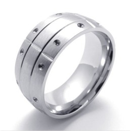 Anillo De Titanio Pulido