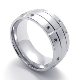 Anillo De Titanio Pulido