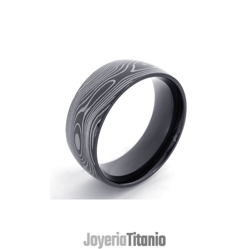 Anillo De Titanio Negro Anillo De Titanio Negro