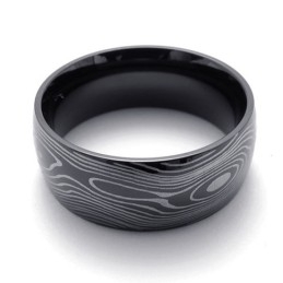 Anillo De Titanio Negro