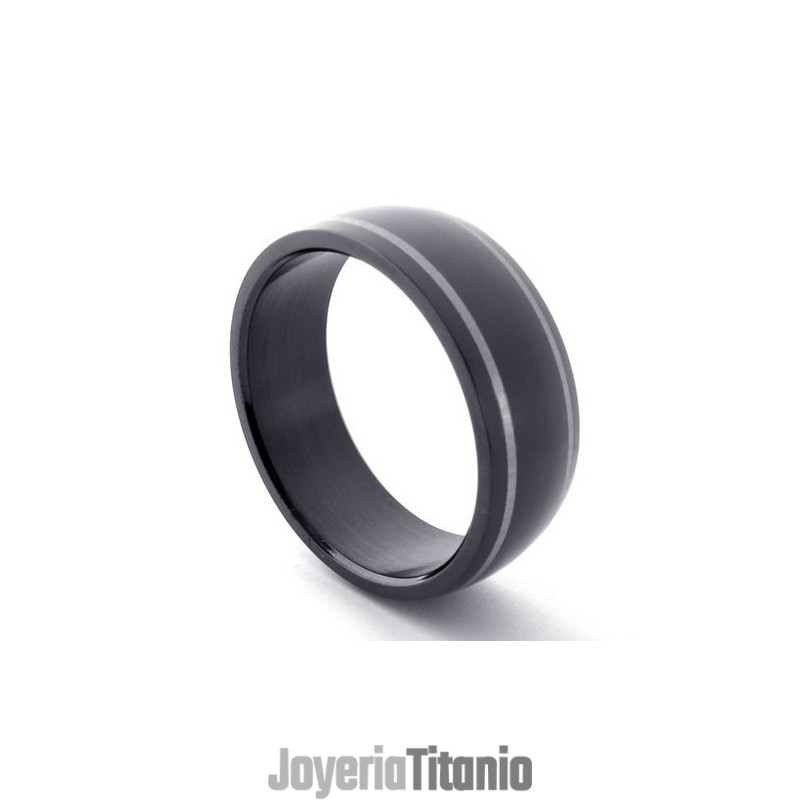 Anillo De Titanio Negro Anillo De Titanio Negro