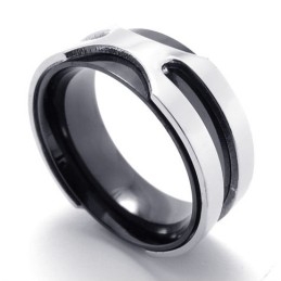 Anillo De Titanio Negro