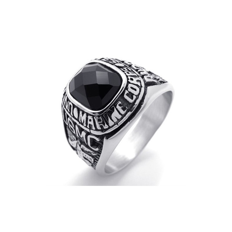 Anillo De Titanio Con Gemas Anillo De Titanio Con Gemas