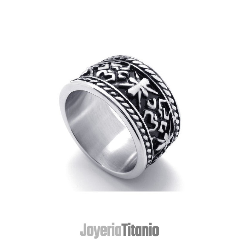 Anillo De Titanio Vintage Anillo De Titanio Vintage