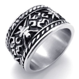 Anillo De Titanio Vintage