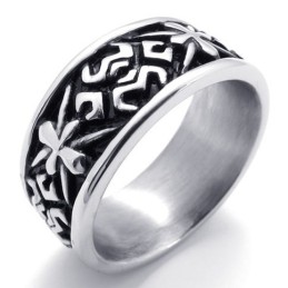 Anillo De Titanio Vintage