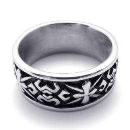 Anillo De Titanio Vintage