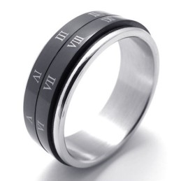 Anillo De Titanio Negro