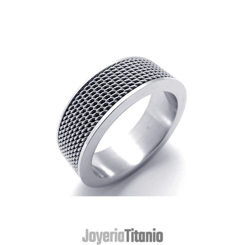 Anillo De Titanio Para Cable