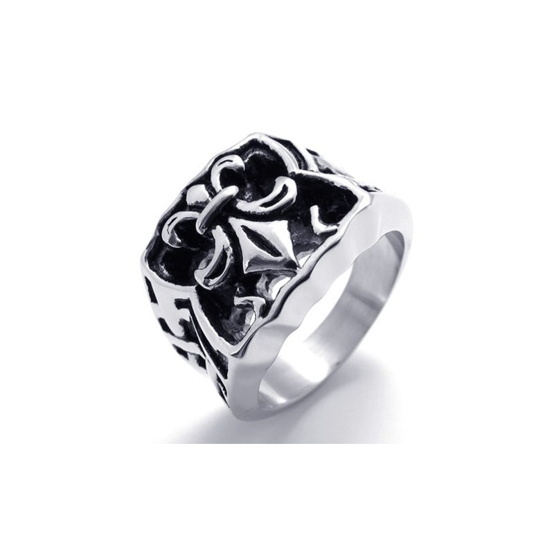 Anillo De Titanio Con Corona Anillo De Titanio Con Corona