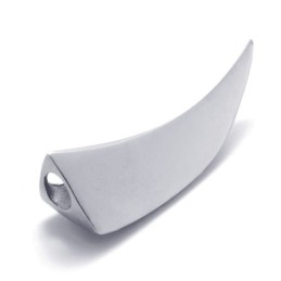 Colgante De Diente De Lobo De Titanio