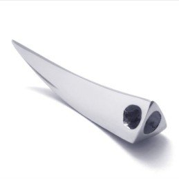 Colgante De Diente De Lobo De Titanio