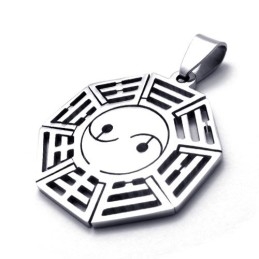 Colgante De Taichi De Titanio