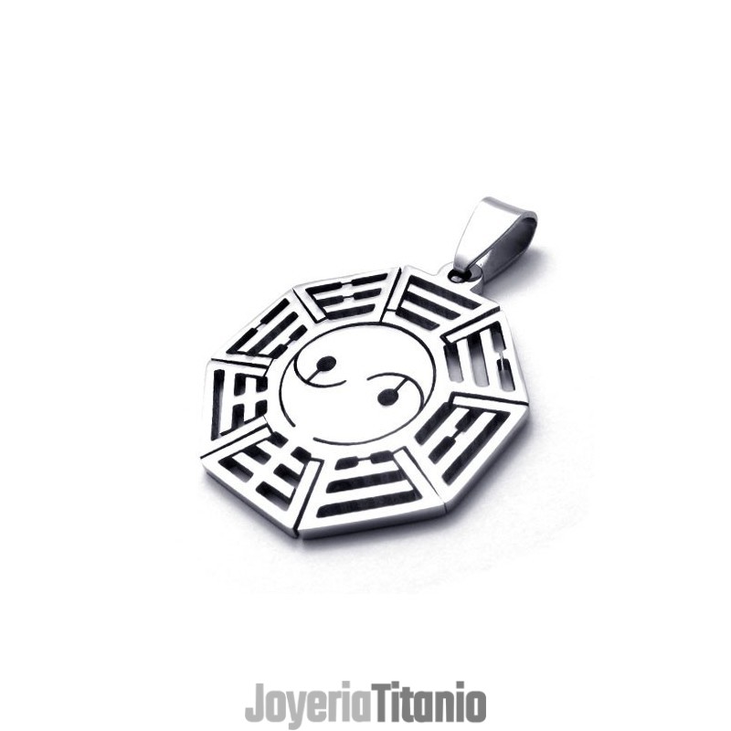 Colgante De Taichi De Titanio Colgante De Taichi De Titanio