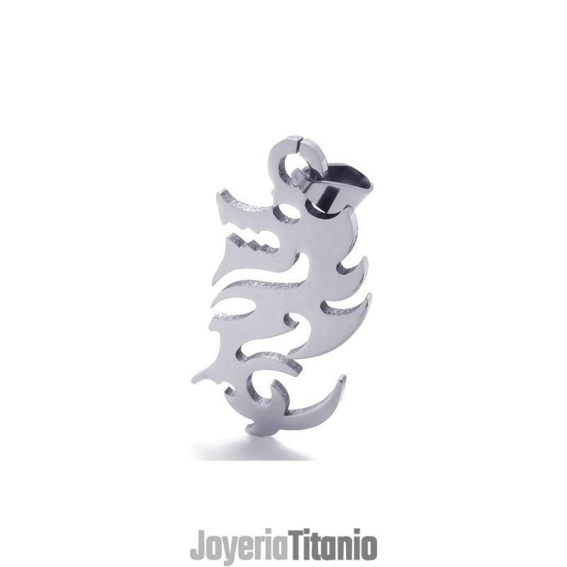 Colgante De Titanio Con Forma De Dragón Colgante De Titanio Con Forma De Dragón
