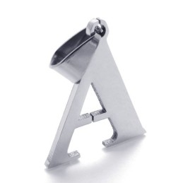 Colgante De Titanio Con La Letra "A"