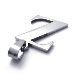 Colgante De Titanio Con La Letra "Z"