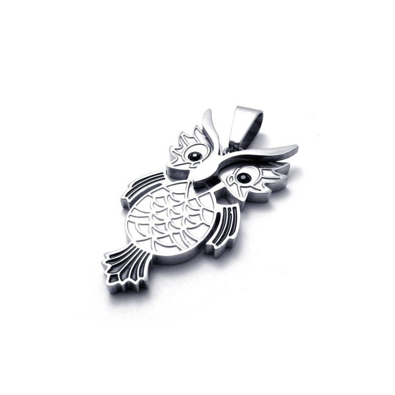 Colgante De Titanio Con Forma De Búho