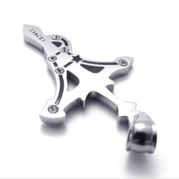 Colgante De Titanio Con Diamantes De Imitación De Cáncer