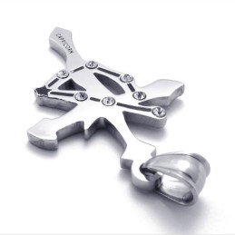 Colgante De Diamantes De Imitación De Titanio Capricornio