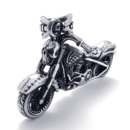 Colgante De Motocicleta De Titanio