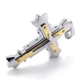Colgante De Titanio Con Forma De Cruz